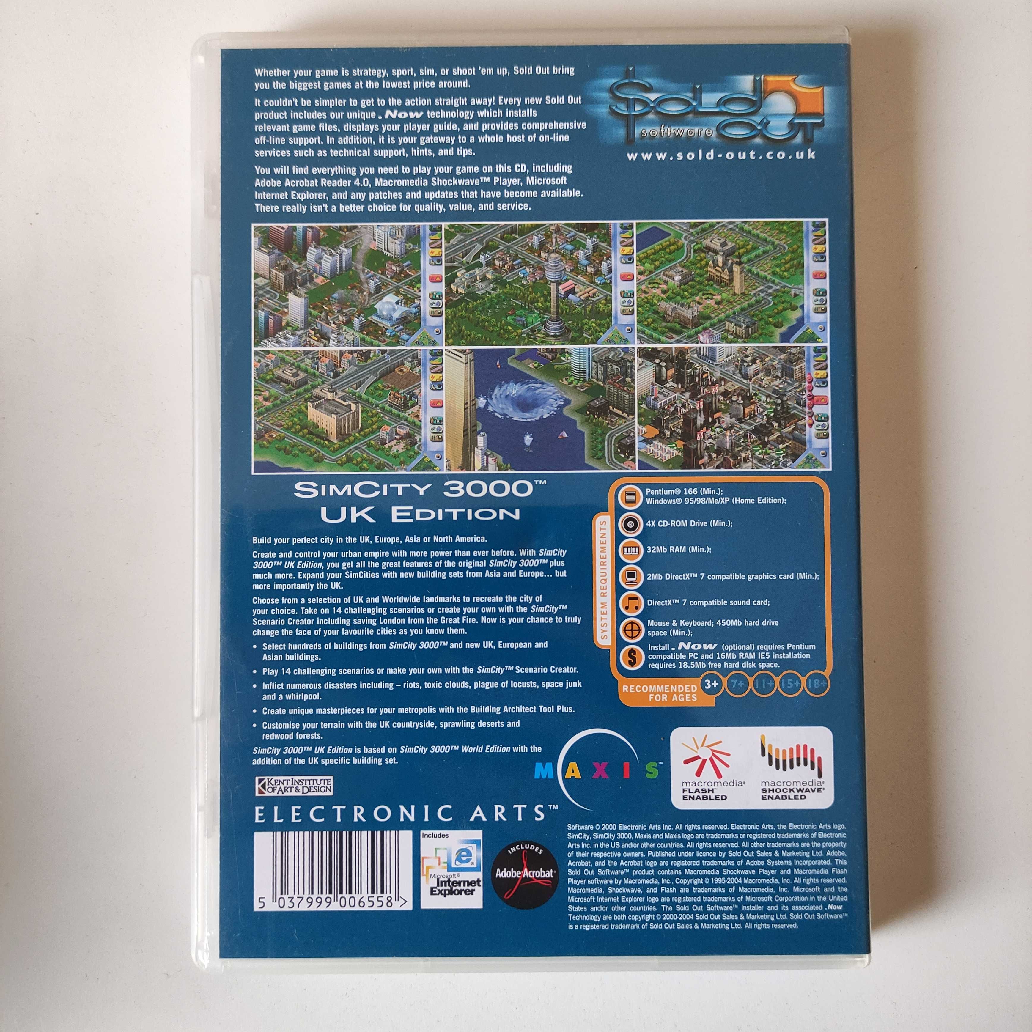 Sim City 3000 - UK Edition - Gra PC
