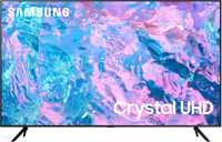 HIT Bezramkowy LED Samsung 55 4K Cristal Smart TV Netflix Disney NOWY