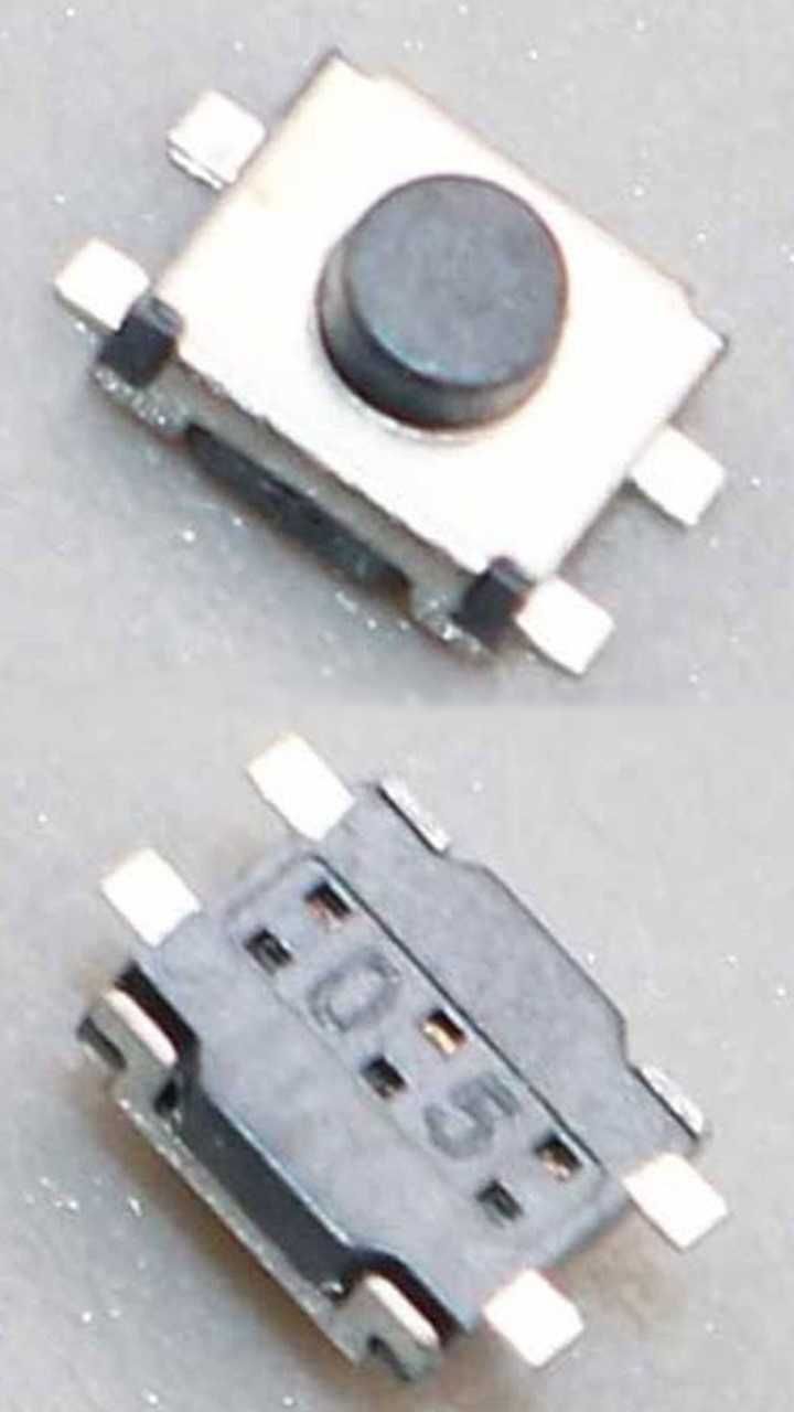120 botões micro switch para placas de telemóveis ou chaves auto