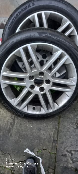 Alufelgi 5x110 >17  plus opony
