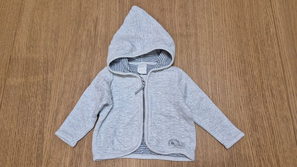 044 U bluza nr 5 szara krasnoludek h&m 56-62