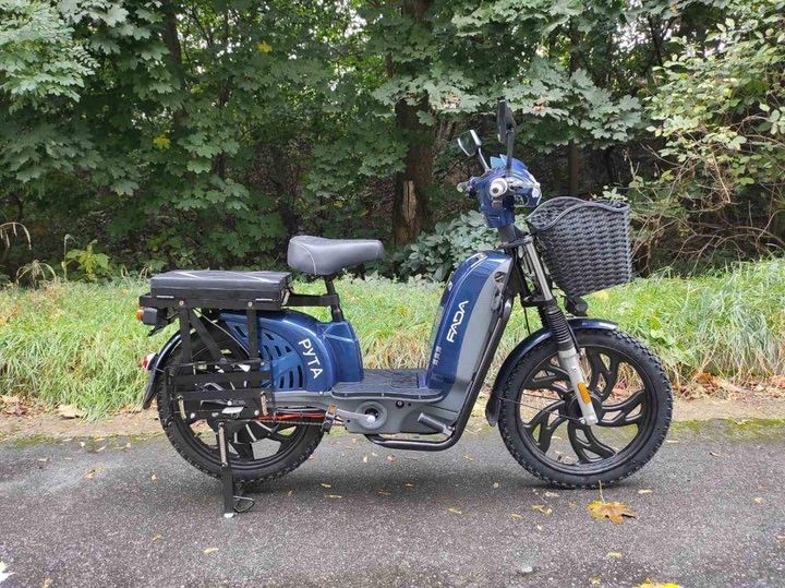 Хит‼️‼️Електровелосипед FADA РУТА синій (800W 60V-15Ah)