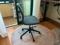 Cadeira giratoria ajusravel cinzento Ikea