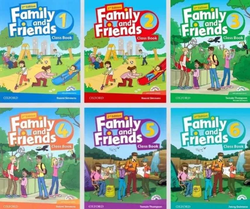 Family and friends 1,2,3,4,5,6, Starter (2nd-edition)