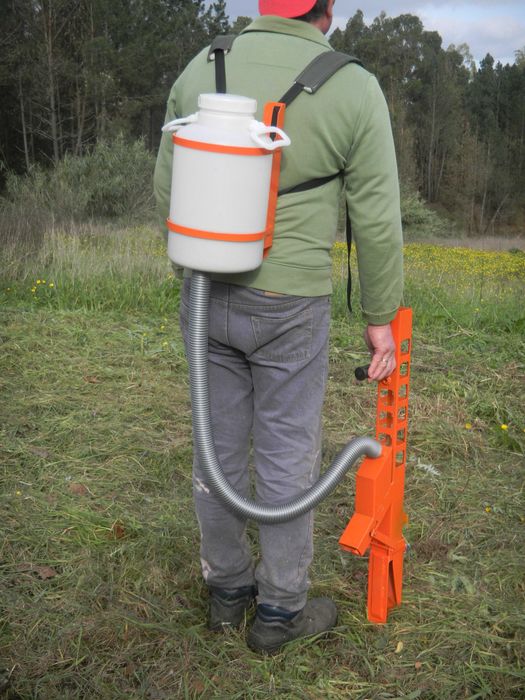 Plantador de eucaliptos ou florestal