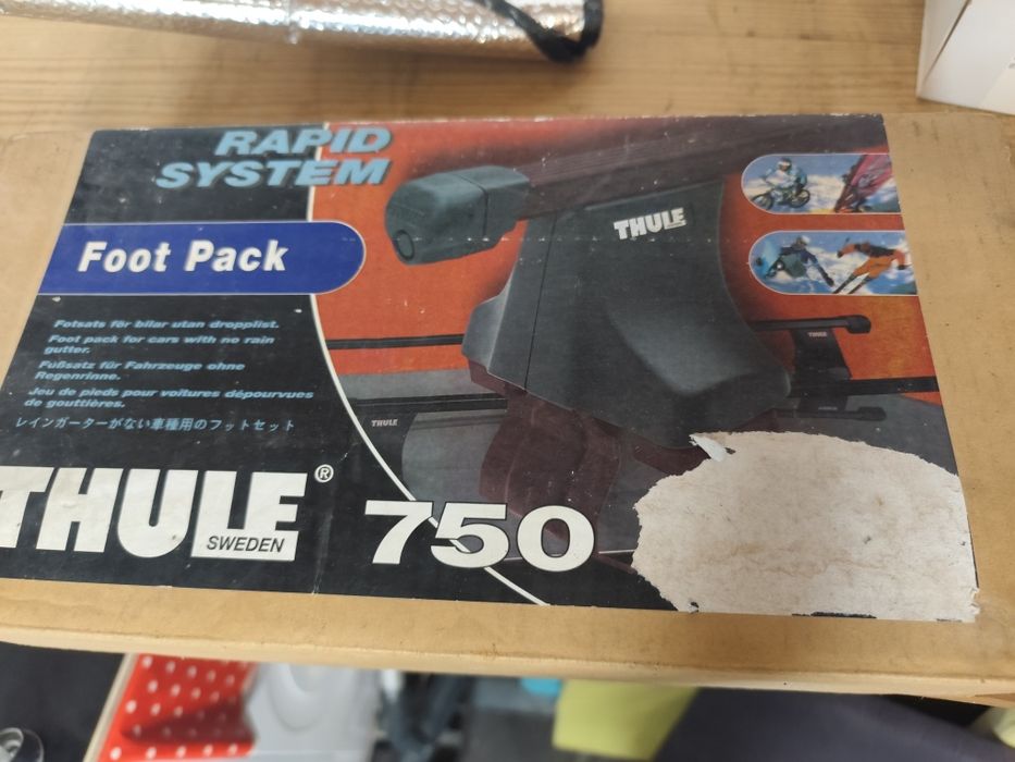 Barras tejadilho Thule