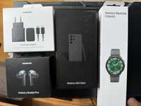Zestaw Samsung Galaxy S24 Ultra + Watch6 + Buds3 Pro