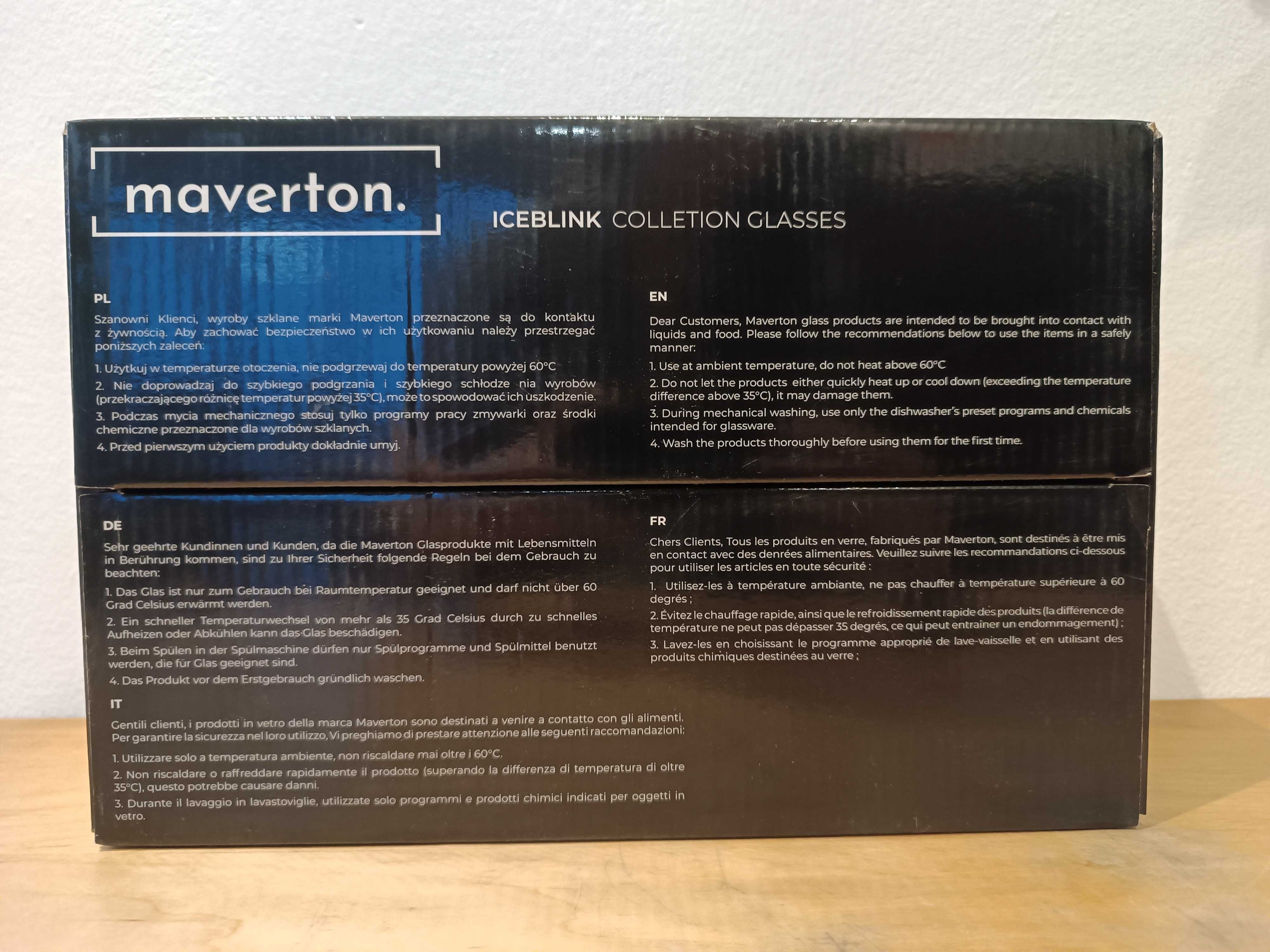 Szklanki do whisky maverton zestaw - 6 sztuk