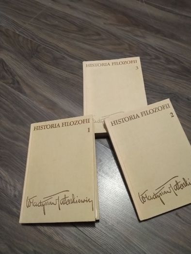 Historia filozofii Tatarkiewicz 3 tomy