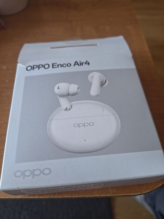Sprzedam słuchawki oppo Enco Air4 Białe