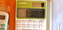 Calculadora Casio sl-300nc nova ler discrição.