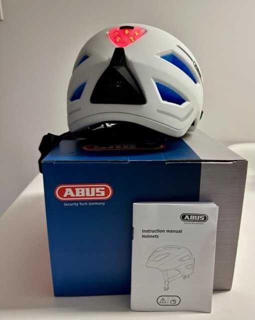 Kask rowerowy ABUS, model Pedelec 2.0 Motion White, M 52-57, NOWY
