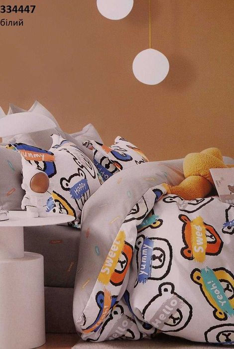 Постільна білизна з Дитячими  Візерунками. ЮФЛАНЕЛЬ. Діють ЗНИЖКИ.