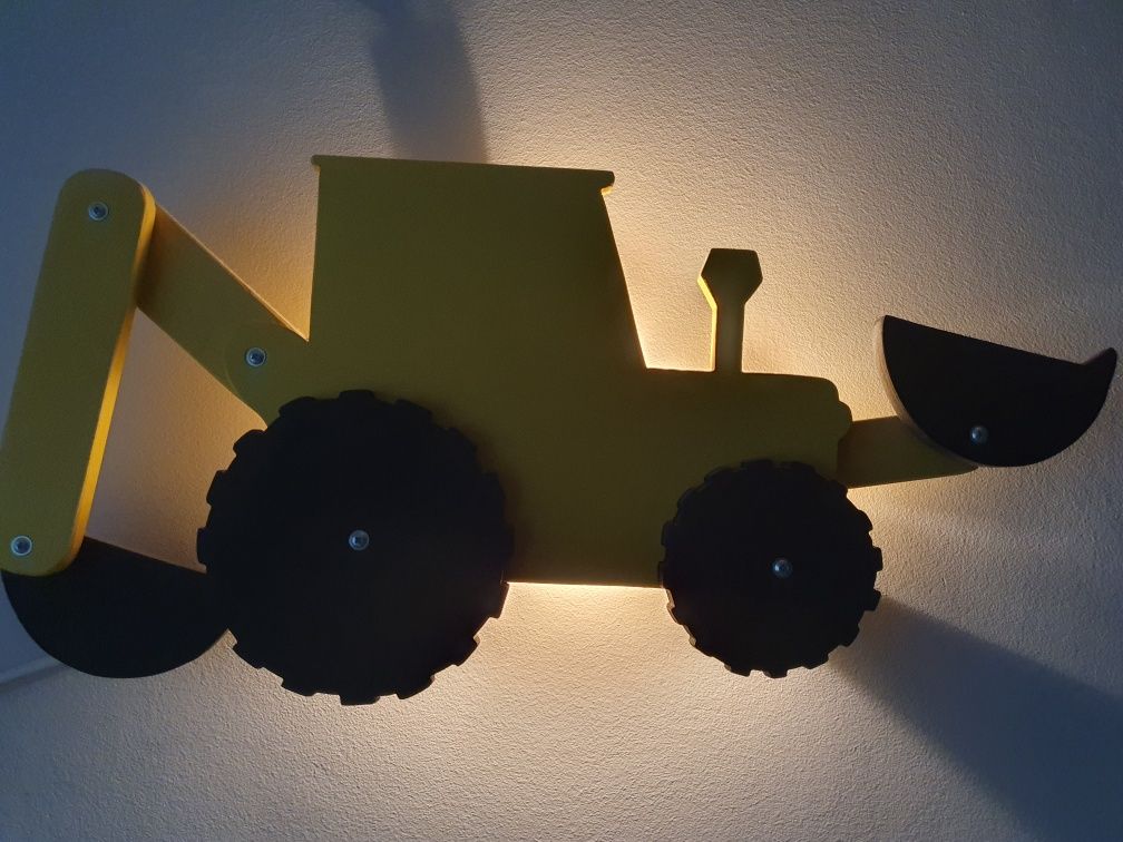 Lampka nocna koparka