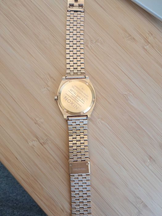 Relógio - Nixon Time Teller Dourado