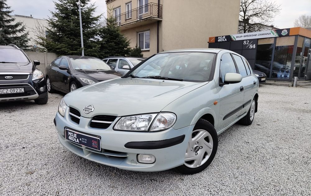 Nissa Almera 1.5 PB + LPG • 2001 rok • Klimatyzacja • okazja • zamiana