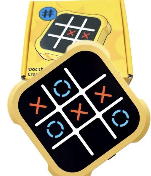 Электронная игра в крестики-нолики Tic Tac Toe Bolt Game 3в1