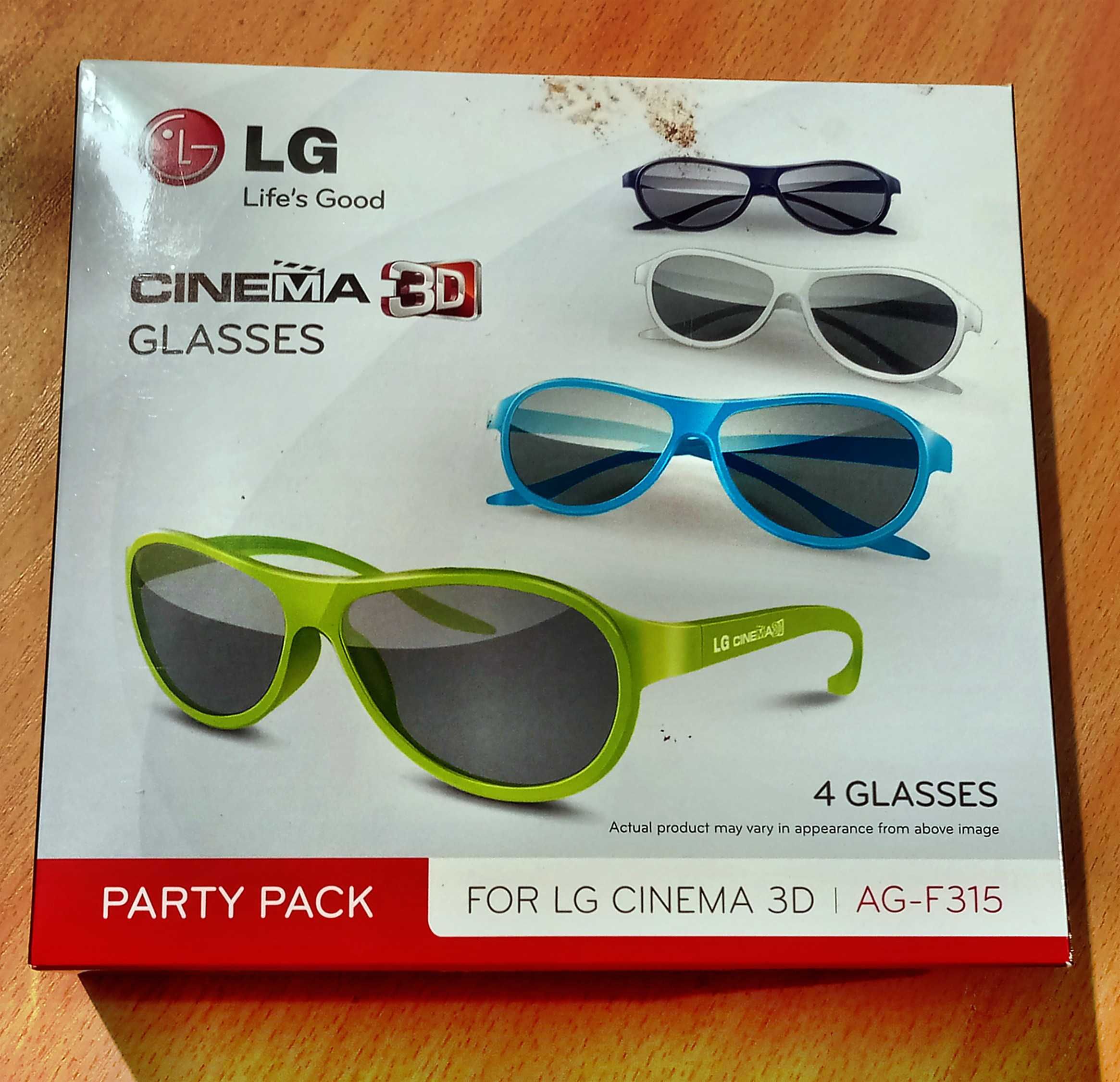 Okulary 3D LG AG-F315