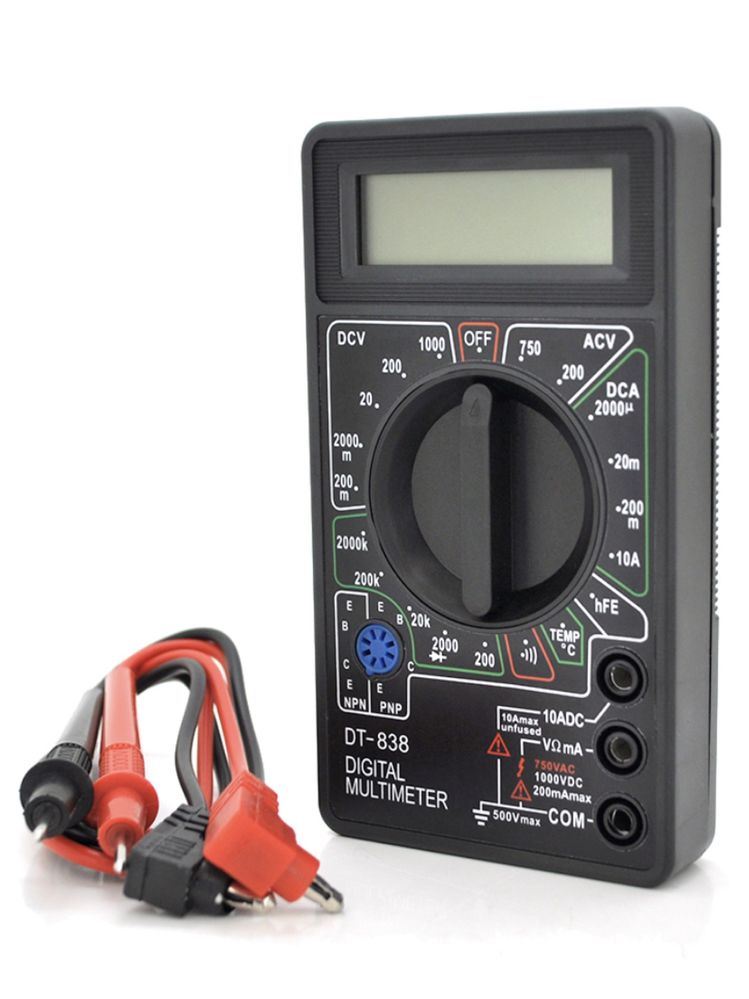 Цифровой мультиметр Digital DT-830 DT-838 измерительный прибор