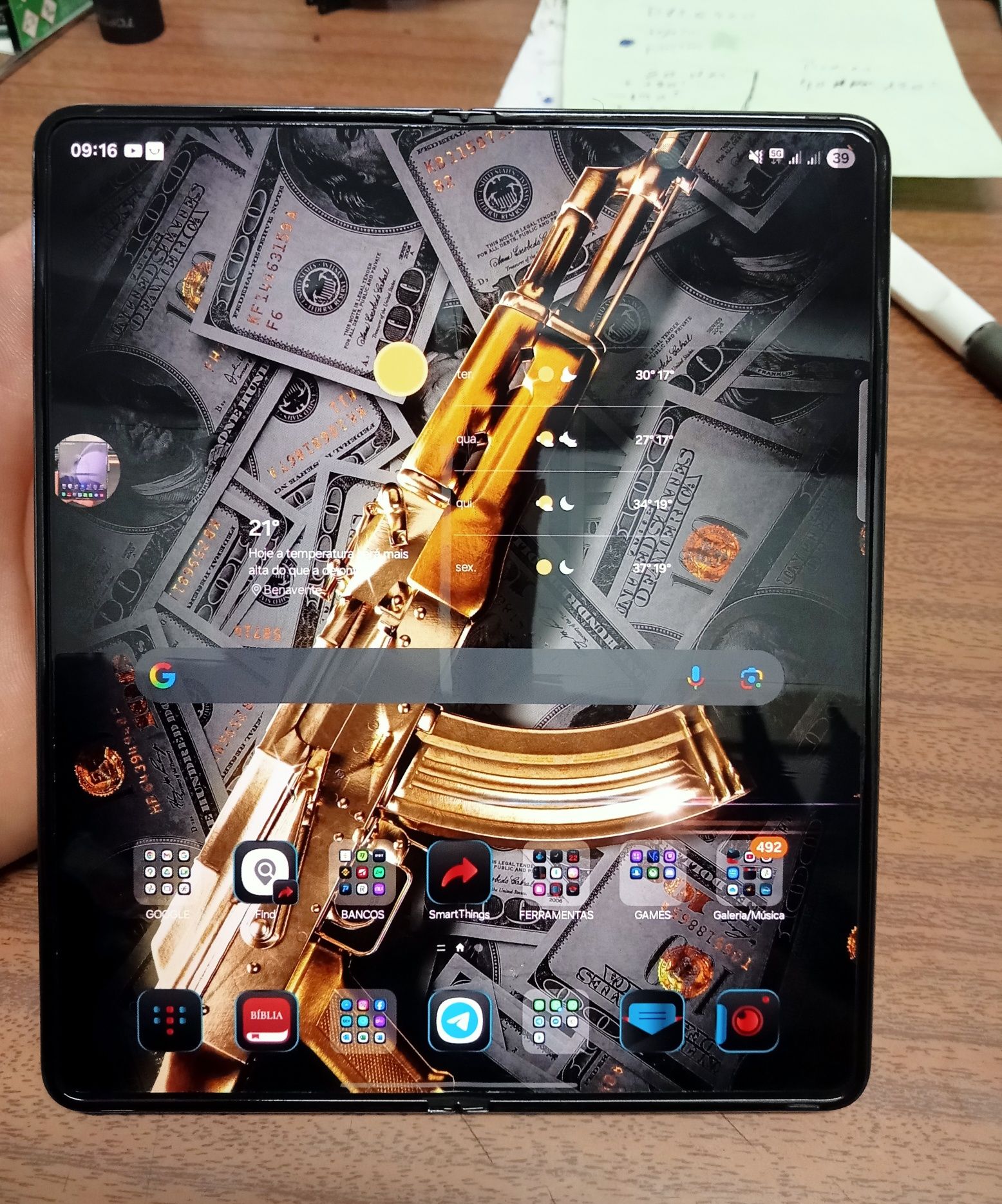 Sansung Galaxy ZFold 5 - 512gb - Snapdragon - Troco