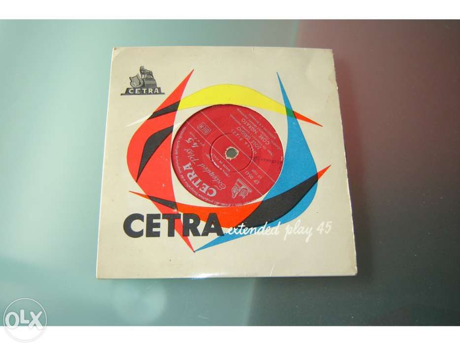 Disco Vinil - cetra