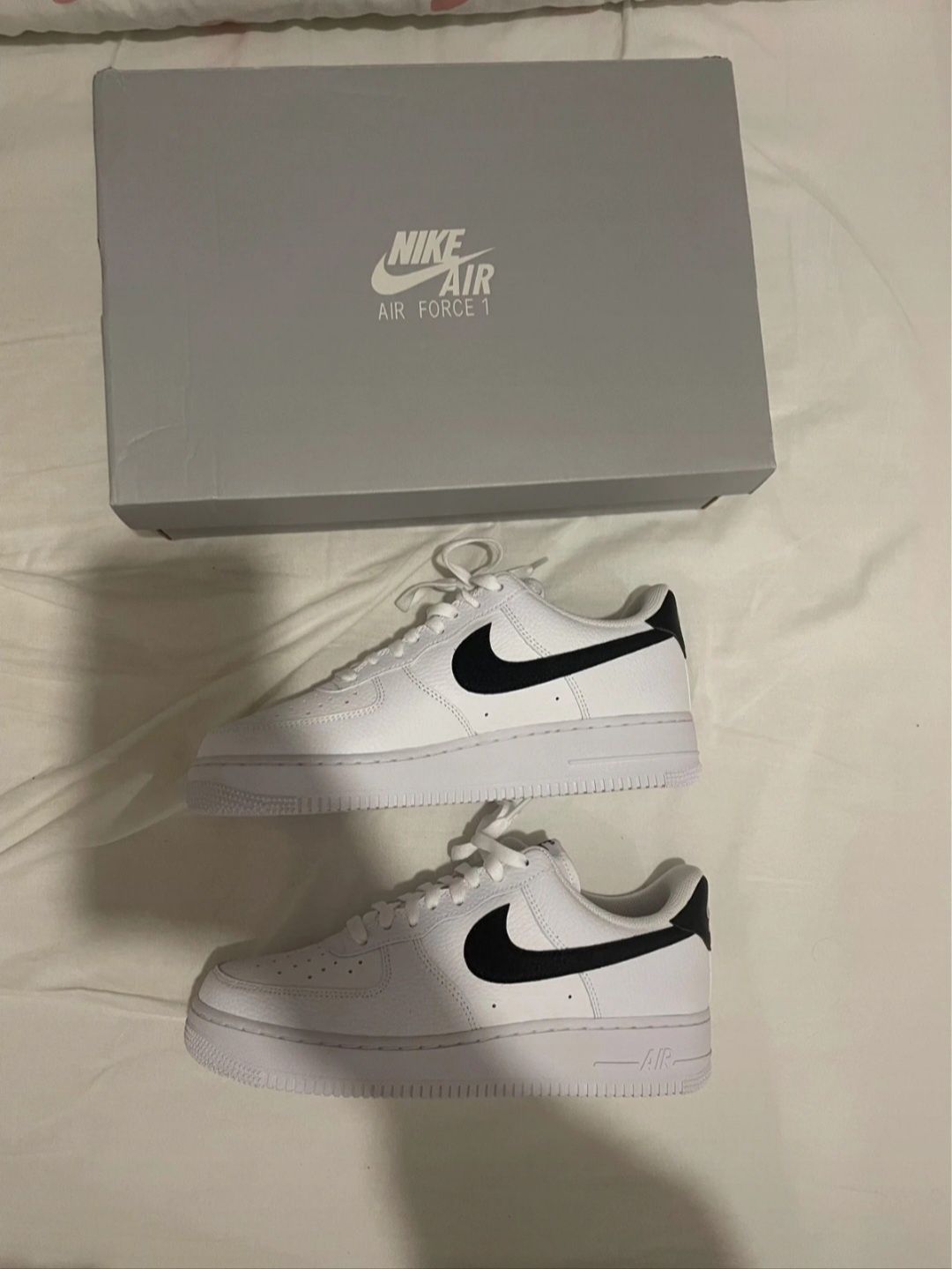 Buty Nike Air Force 1 Białe Czarne