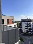 Penthouse z widokiem na Wisłę z sypialni i tarasu