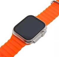 Smartwatch T800 Ultra w energetycznym pomarańczowym kolorze Krokomierz