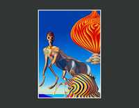 Plakat premium- stworzenie w stylu Salvadora Dali