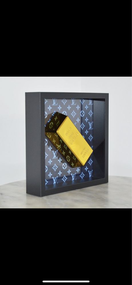 Gold bar on Louis Vuitton