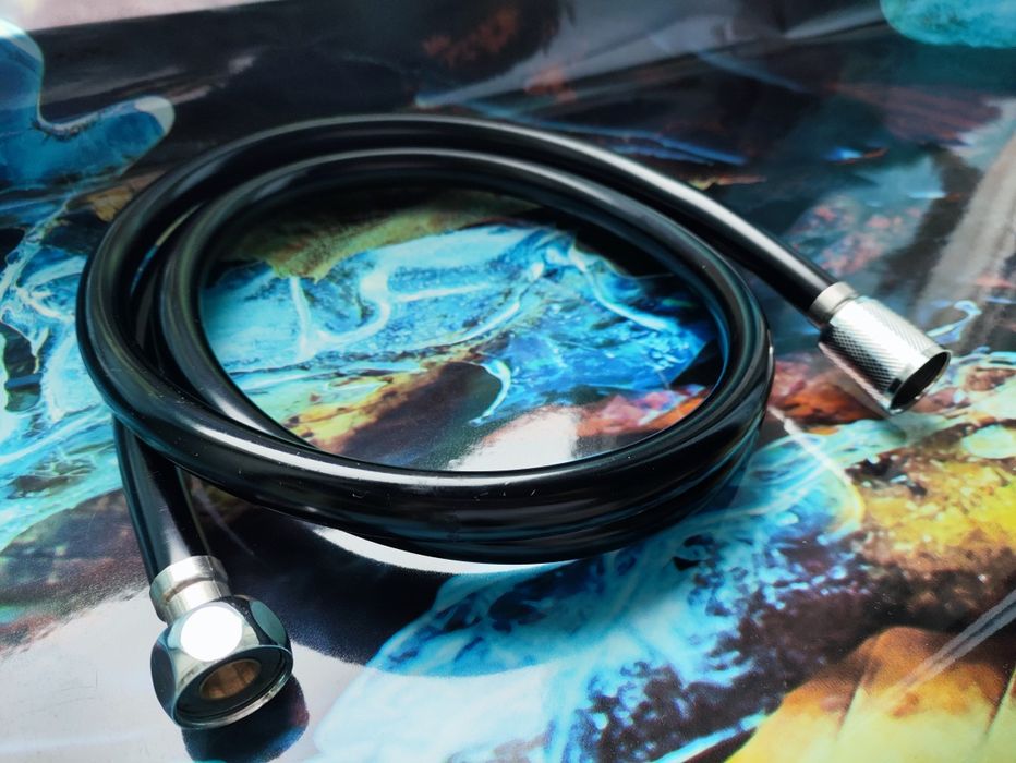 Шланг для душа ZERIX Z02 white and black 150 см