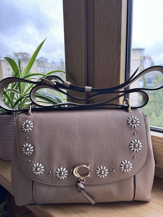 Сумка Coach нова шкіряна!