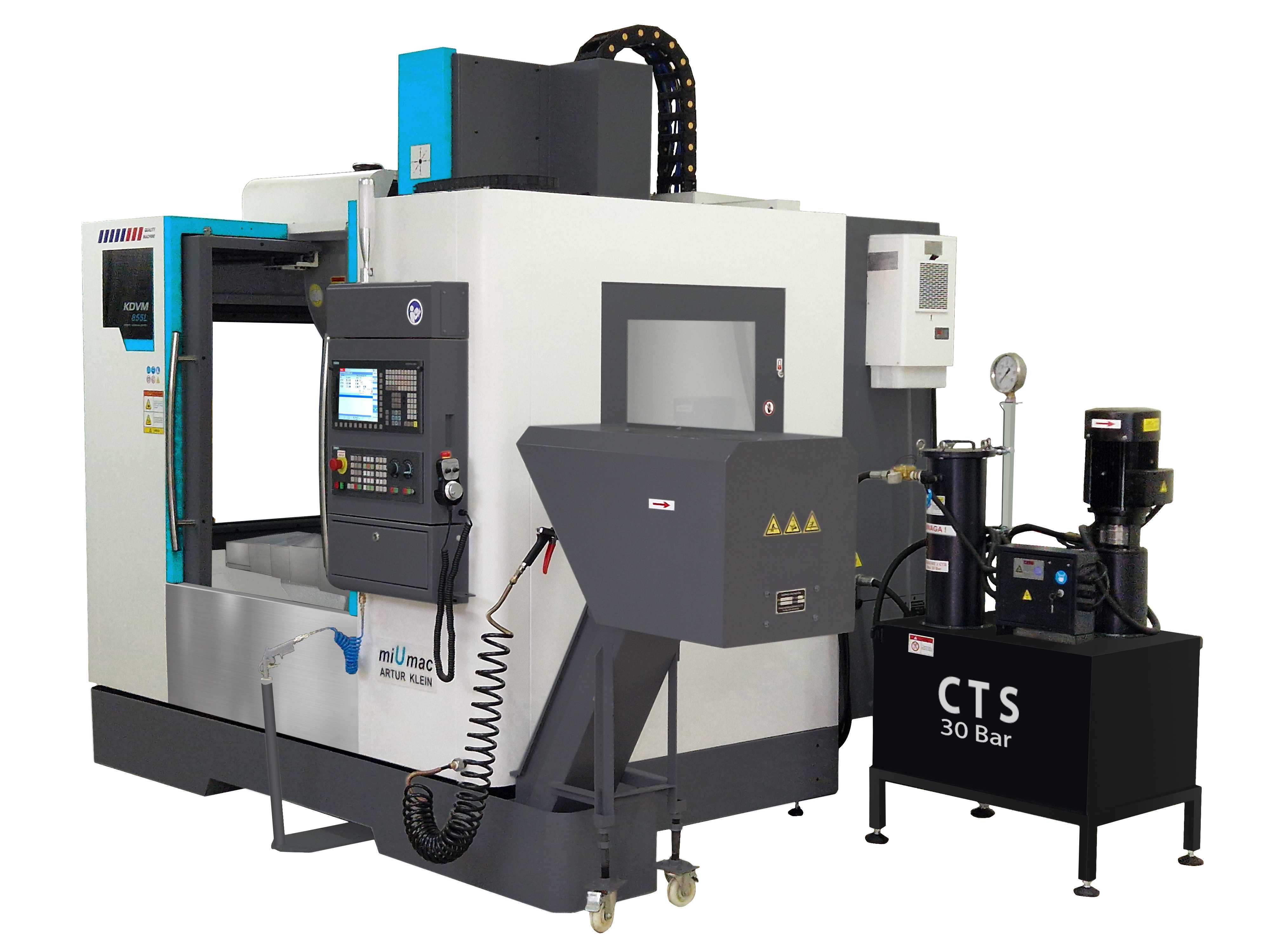 Centrum obróbcze CNC 1000 x 550 z chłodzeniem przez wrzeciono - 30 Bar