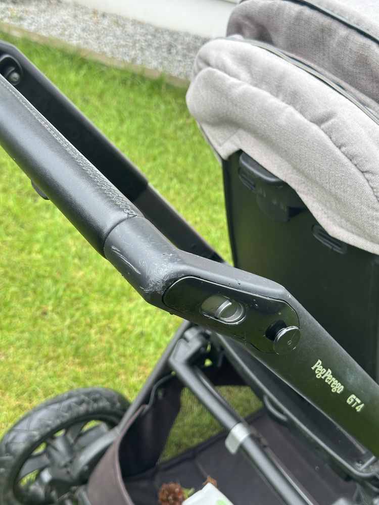 Wózek dziecięcy Peg Perego GT4, fotelik, pojedynczy lub podwójny wózek