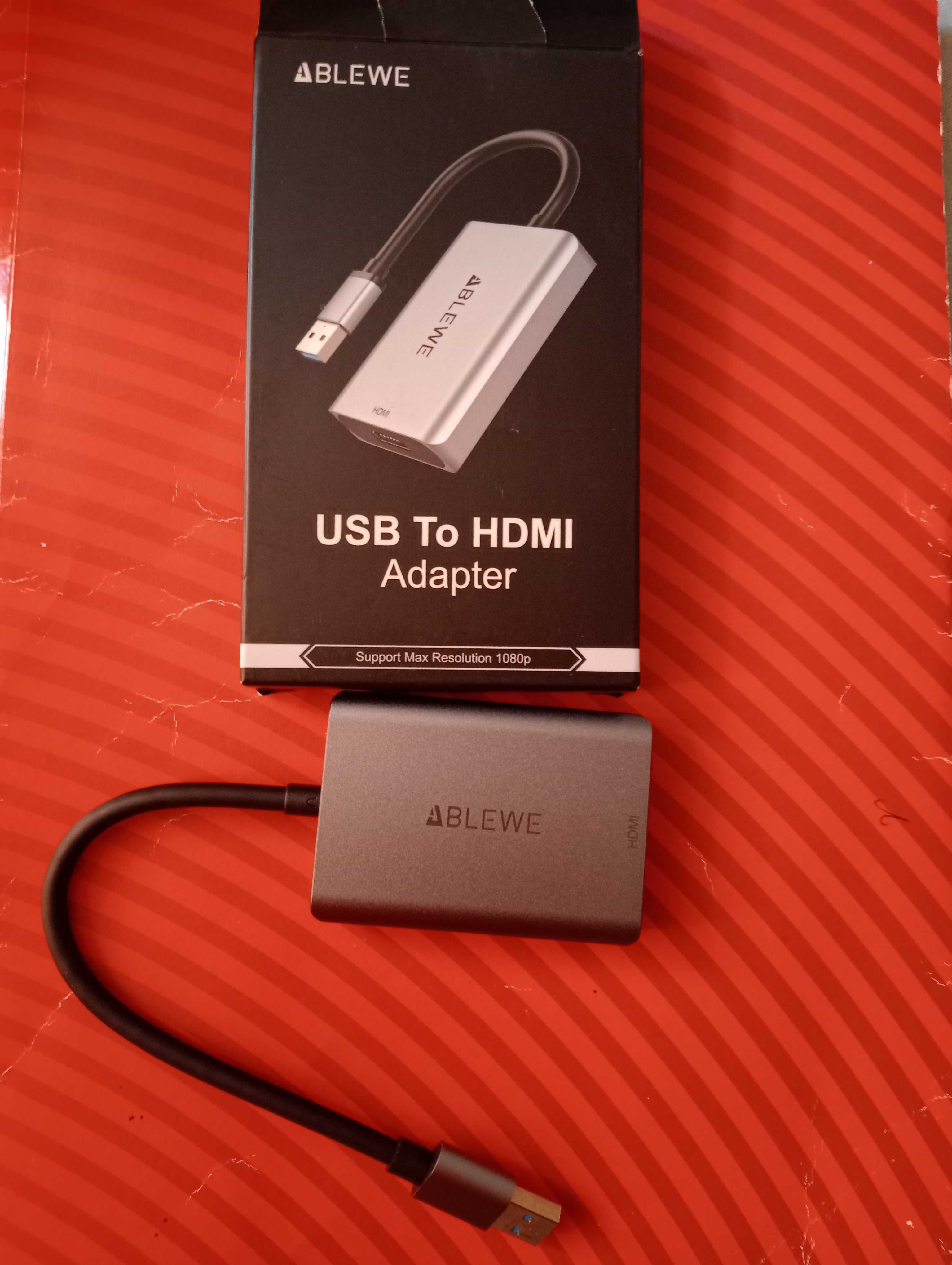 Adapter USB na HDMI Ablewe,