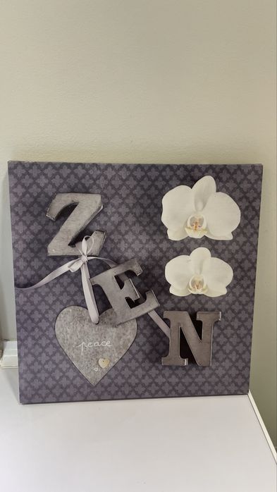 Conjunto de dois quadros pequenos