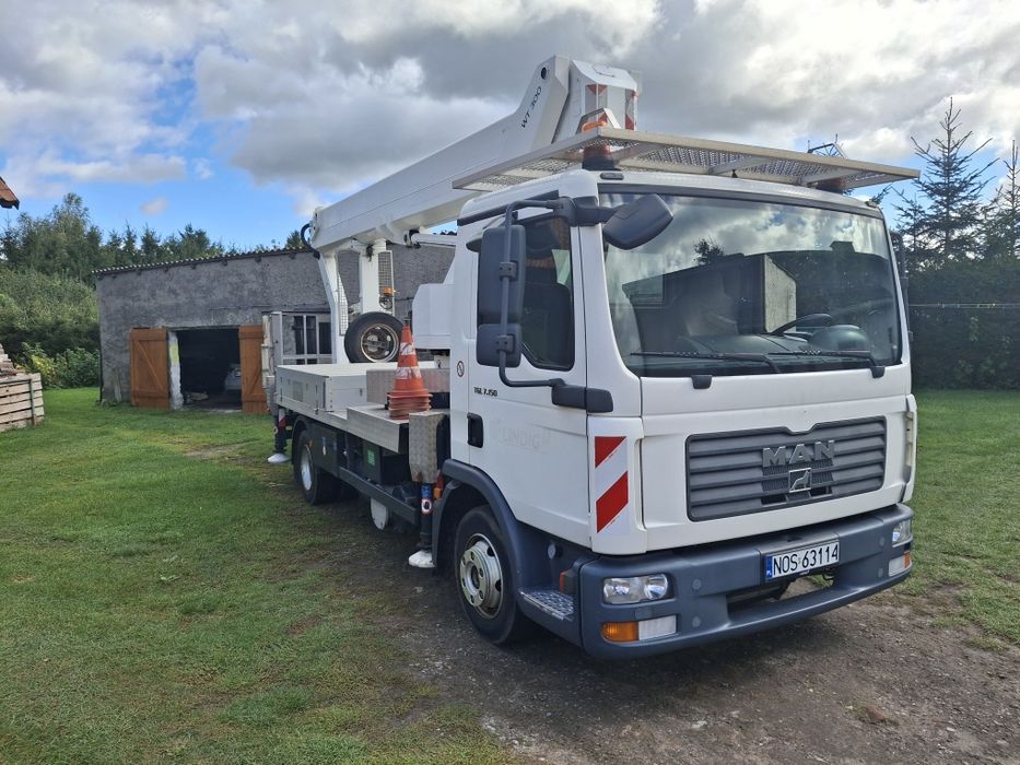 Usługi podnośnikiem koszowym do 30m