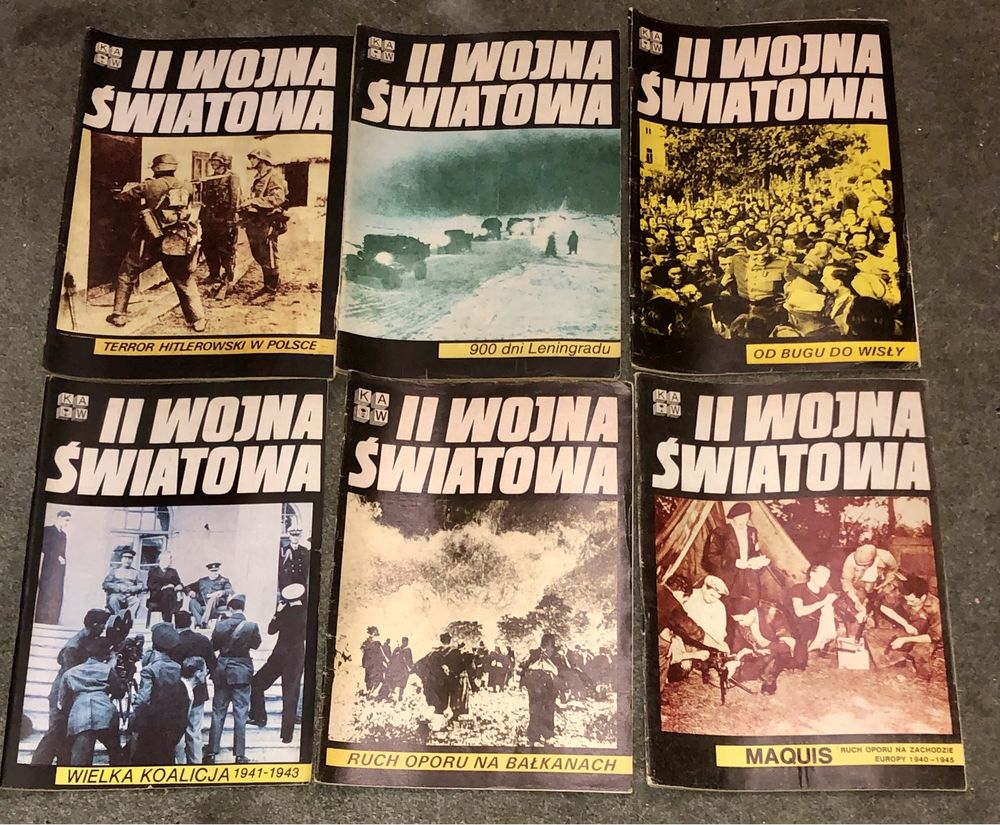 II Wojna Światowa kolekcja czasopism o wojnie