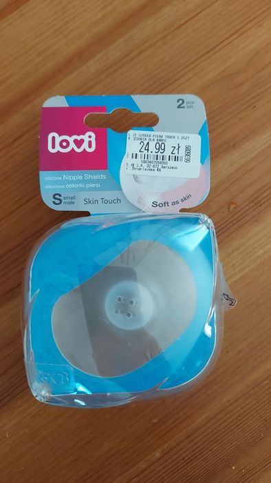 Nakładki silikonowe na brodawki lovi rozm. S