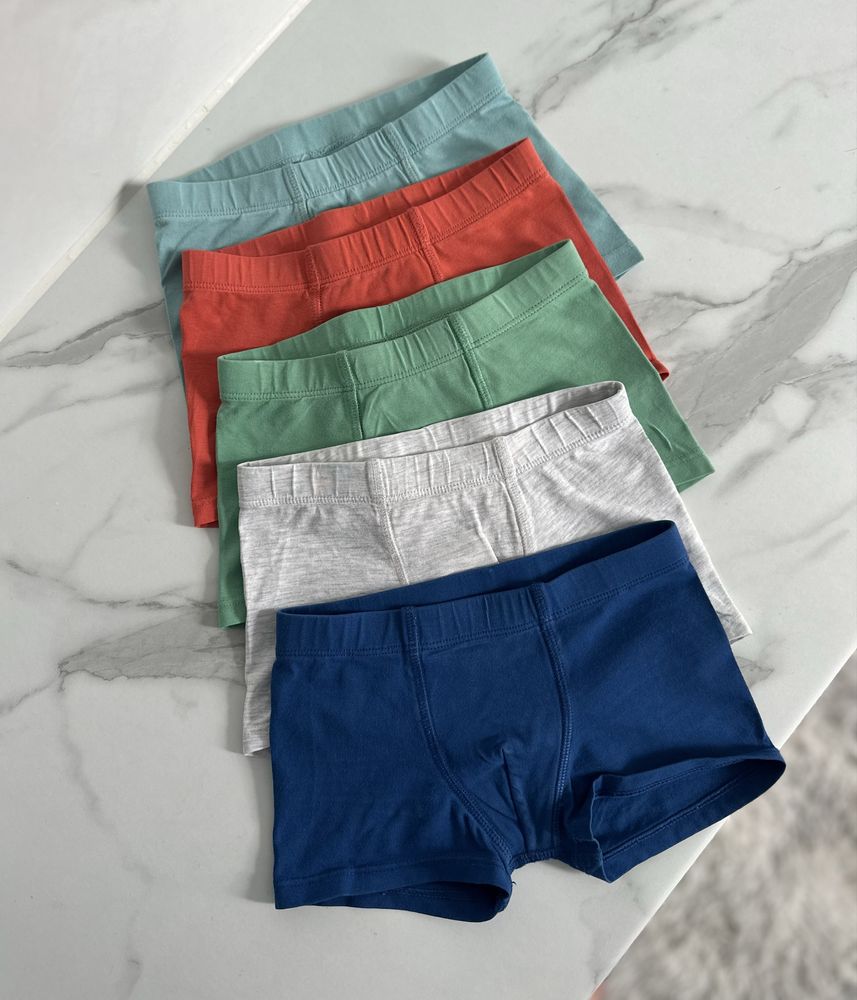 Трусики боксерки 5 шт H&M, труси на хлопчика