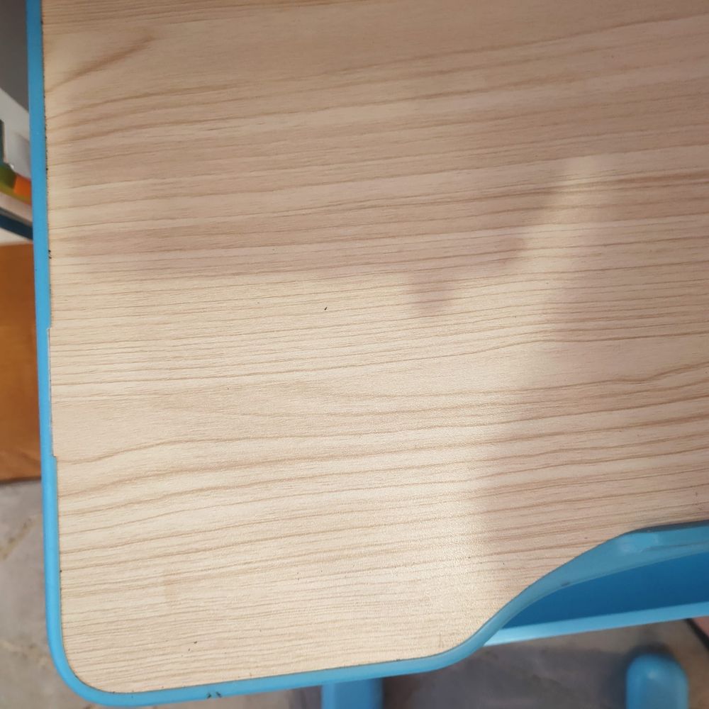 Biurko i krzesło FD Fun Desk niebieki biały