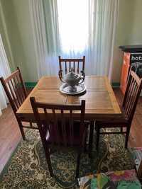 mesa de sala antiga