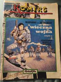 Komiks PRL Fantastyka Wieczna Wojna. 1990