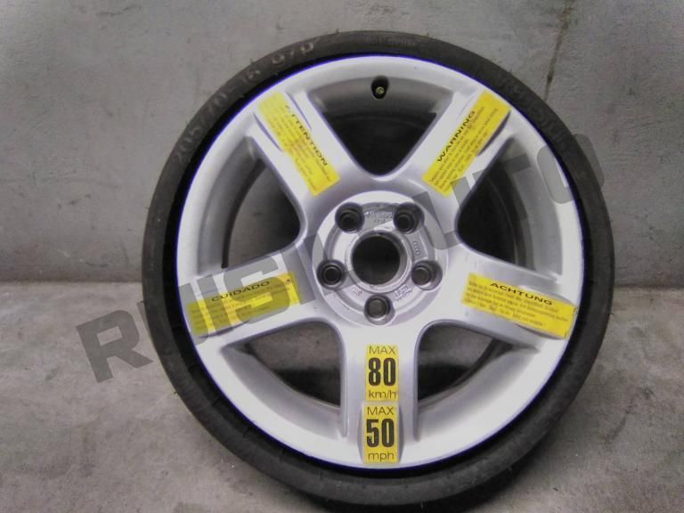 Roda Suplente Jante + Pneu R16  Vw Golf Vi (5k) [2008_2014] 2.0