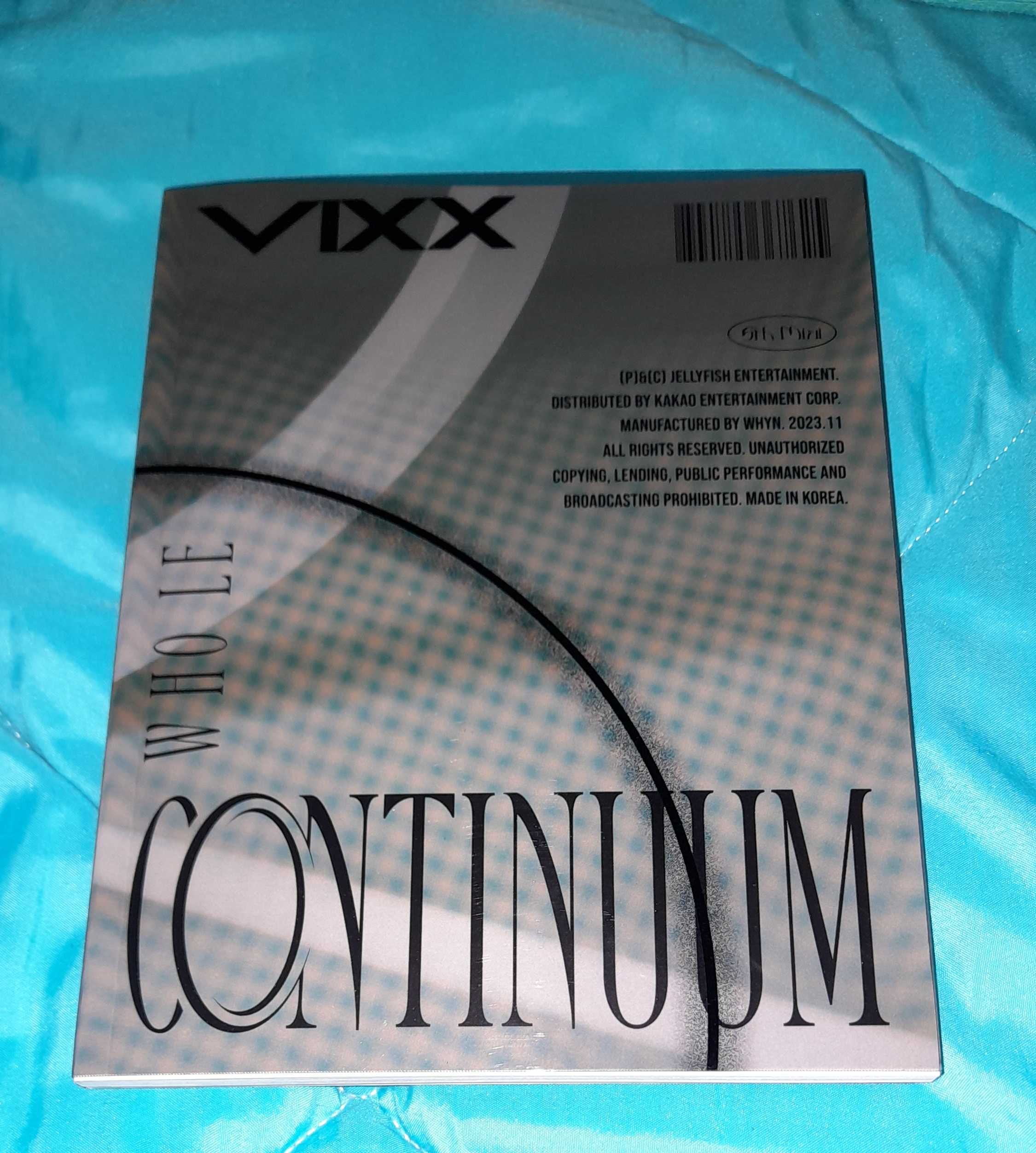 Vixx Continuum (versão whole) - kpop album