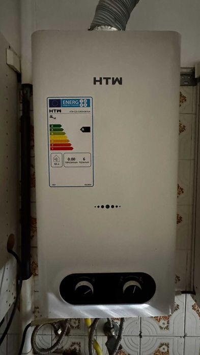 Esquentador a Gás Natural 11L A (Branco) - HTW