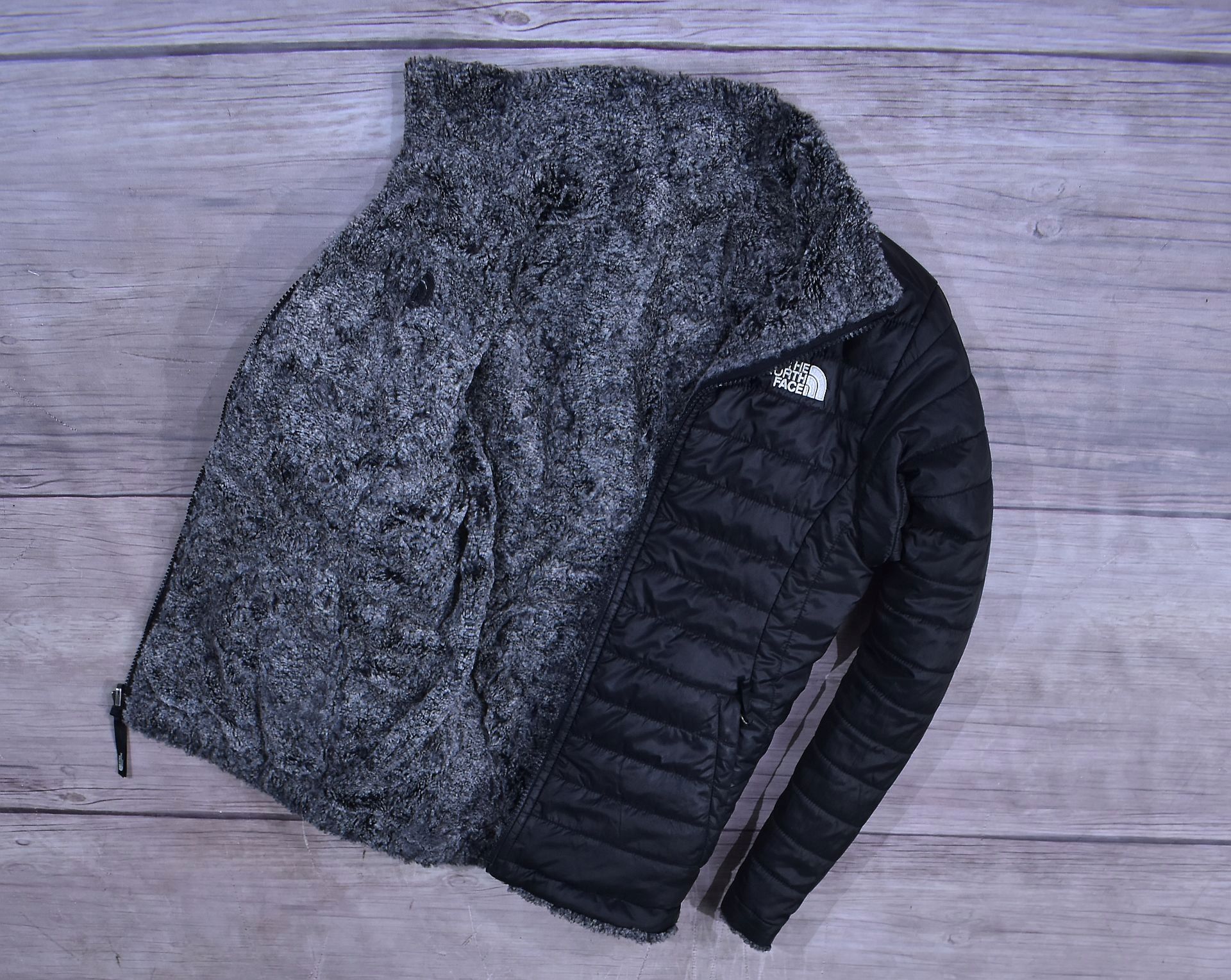 THE NORTH FACE Ocieplana Futerkiem Kurtka Women XS