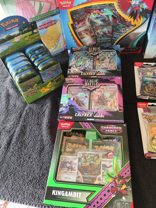 Caixa Acrílica para Booster Box! Pokémon TCG Vários Produtos Selados!