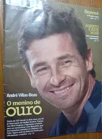 André Villas-Boas 2011 capa, revista e conteúdos