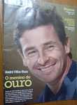 André Villas-Boas 2011 capa, revista e conteúdos